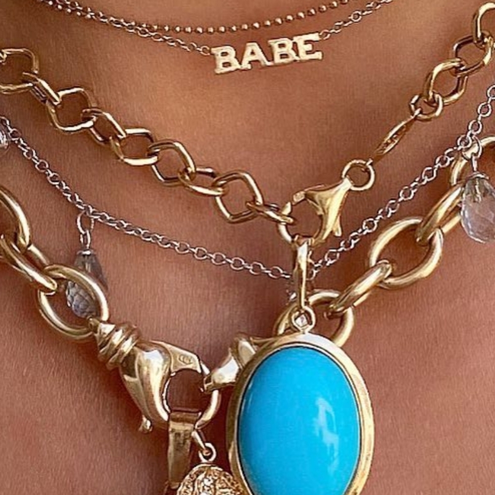✨ 14K Gold “Babe” Necklace by Zoe Chicco ✨